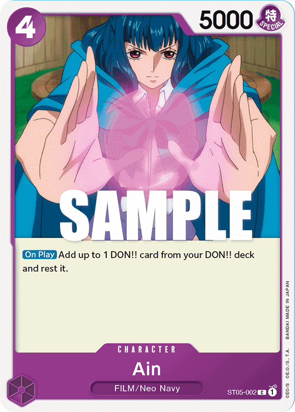 Ain - onepiece TCG Card