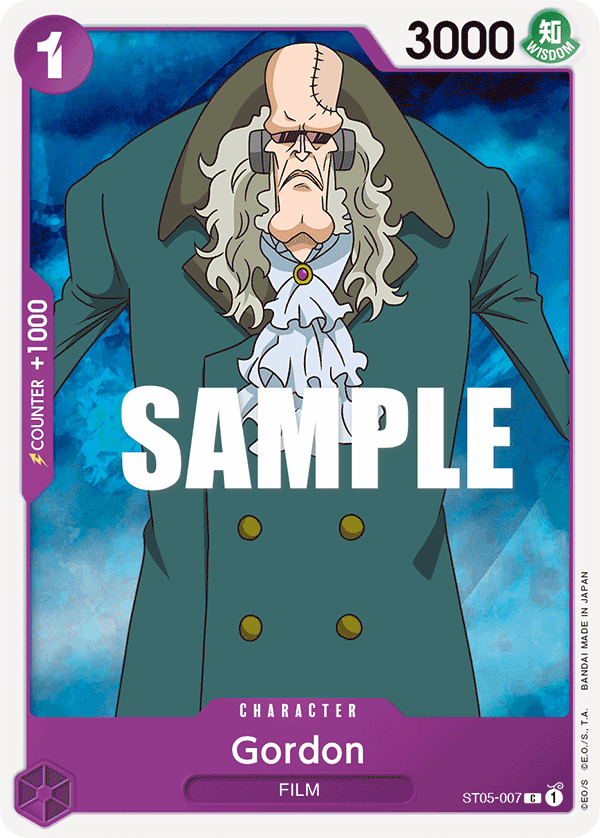 Gordon - onepiece TCG Card