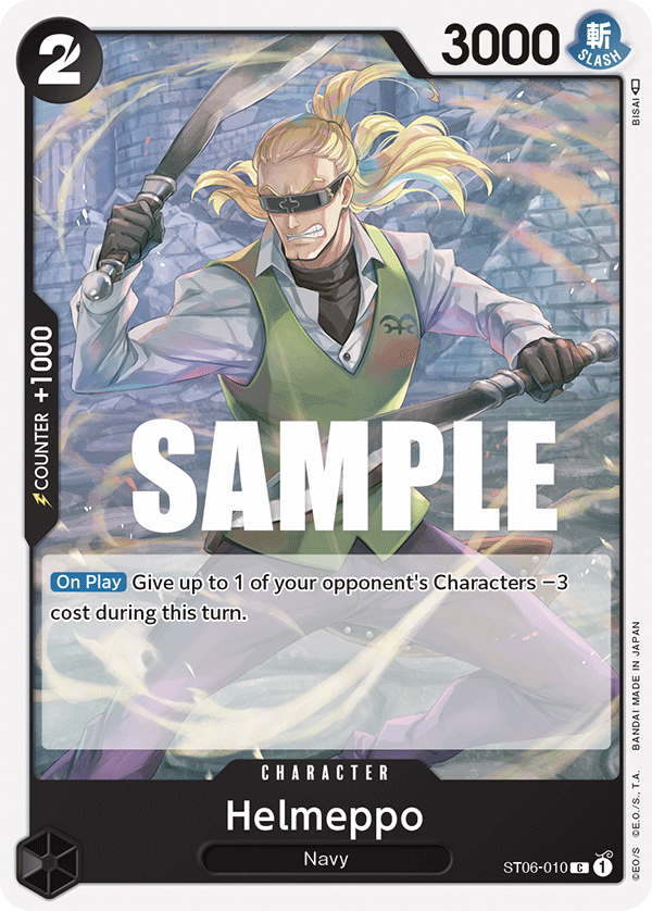 Helmeppo - onepiece TCG Card