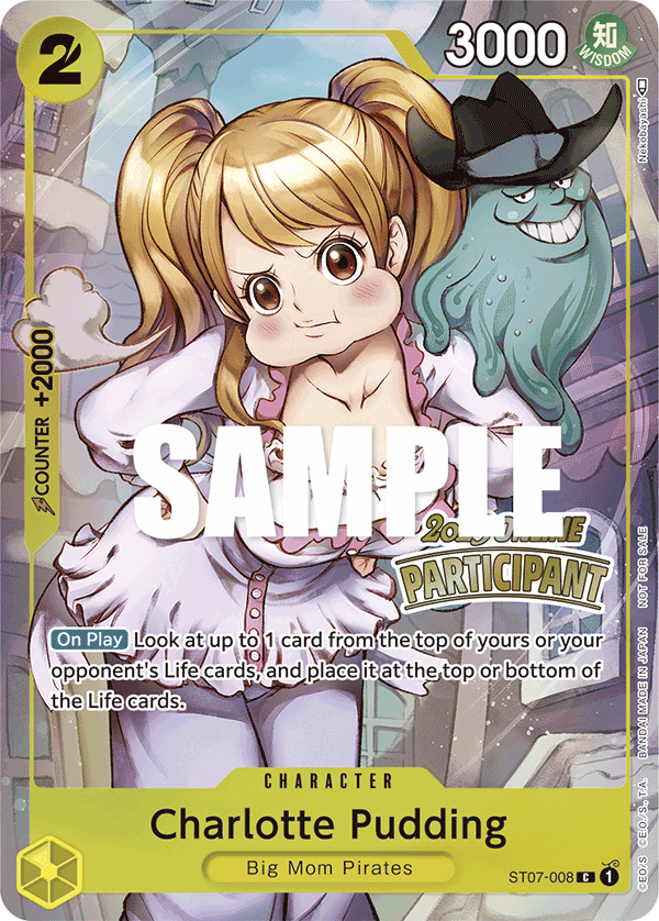 Charlotte Pudding - onepiece TCG Card