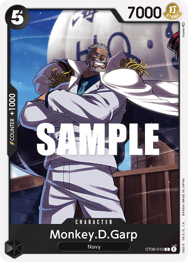 Monkey.D.Garp - onepiece TCG Card
