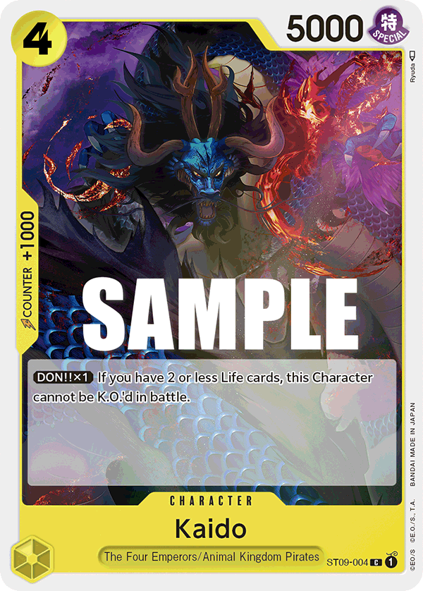 Kaido - onepiece TCG Card