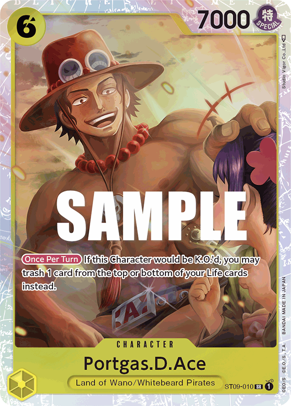 Portgas.D.Ace - onepiece TCG Card