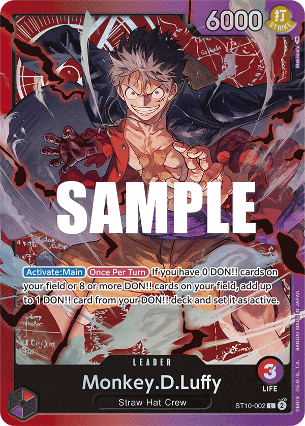 Monkey.D.Luffy - onepiece TCG Card