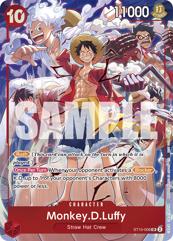 Monkey.D.Luffy - onepiece TCG Card