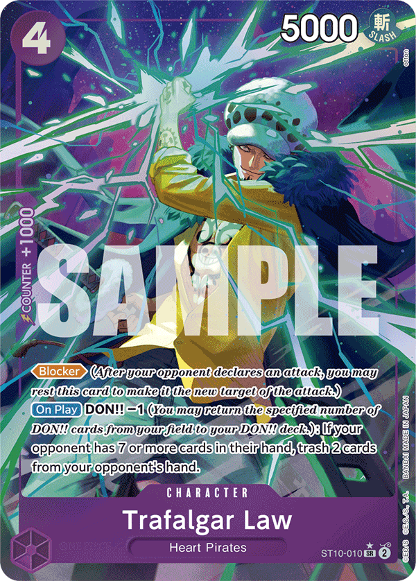 Trafalgar Law - onepiece TCG Card