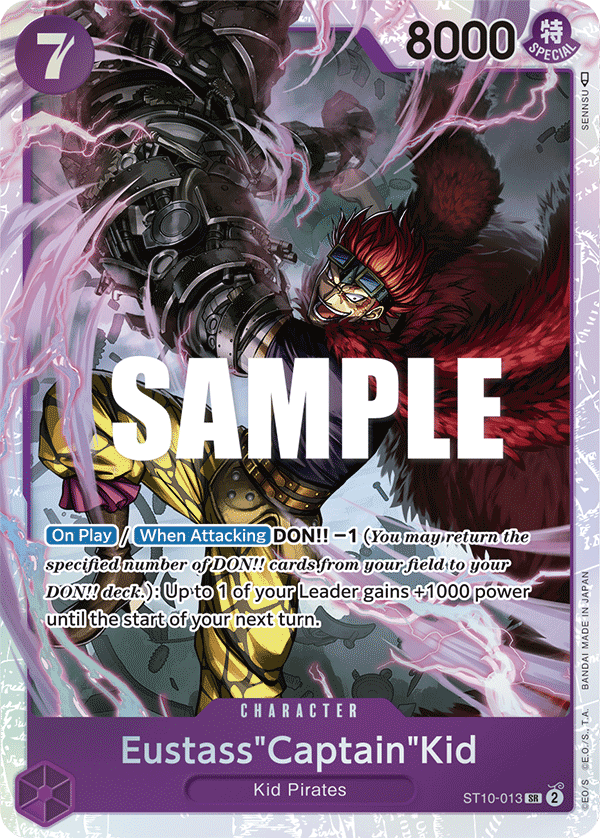 Eustass"Captain"Kid - onepiece TCG Card