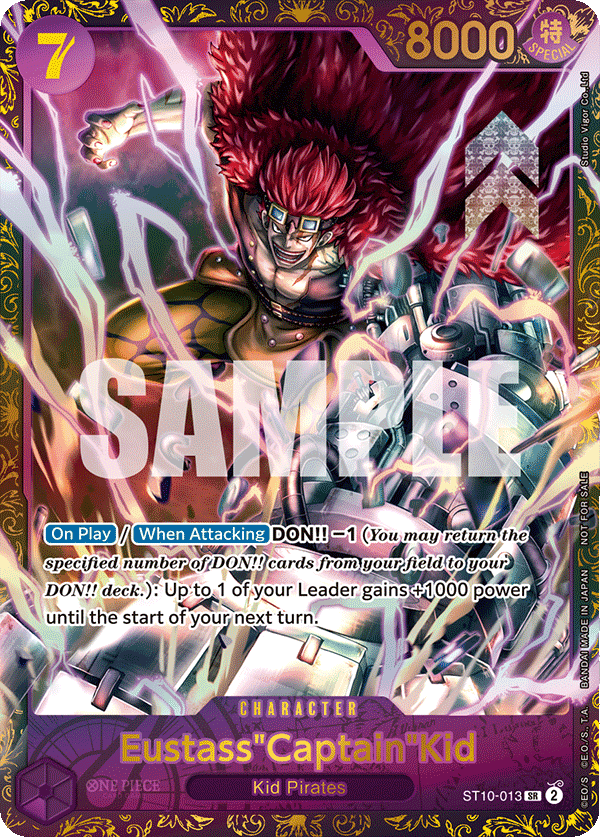 Eustass"Captain"Kid - onepiece TCG Card