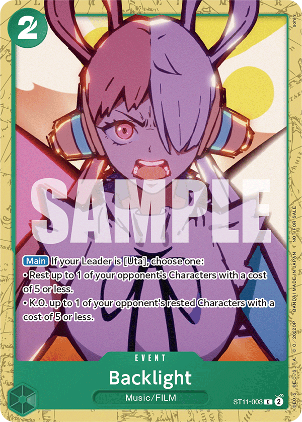 Backlight - onepiece TCG Card