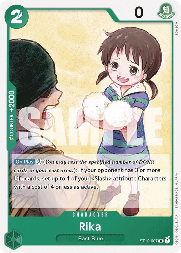 Rika - onepiece TCG Card