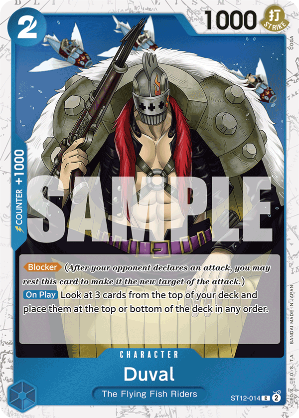Duval - onepiece TCG Card