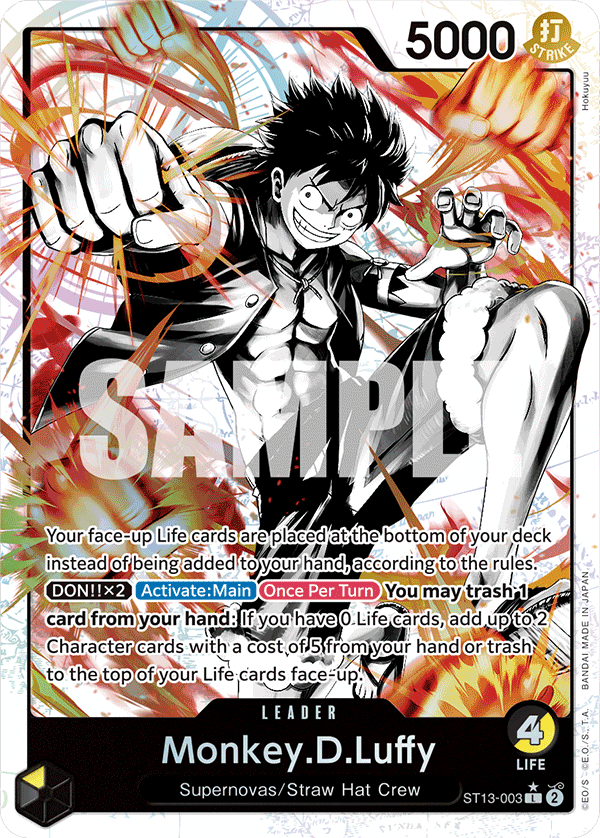 Monkey.D.Luffy - onepiece TCG Card