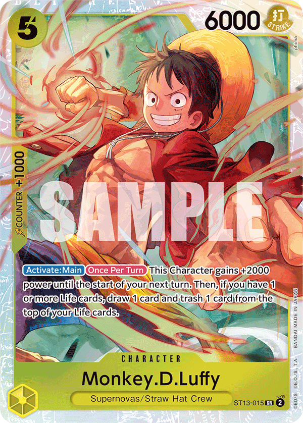 Monkey.D.Luffy - onepiece TCG Card