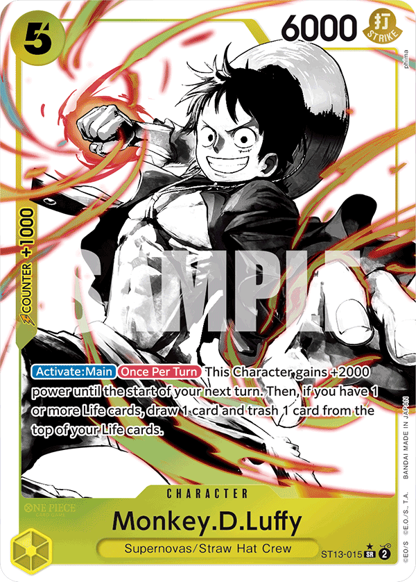 Monkey.D.Luffy - onepiece TCG Card