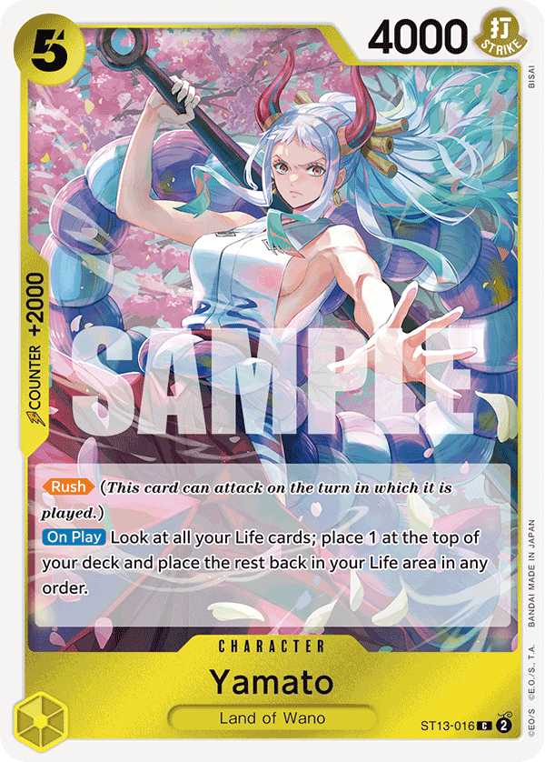 Yamato - onepiece TCG Card