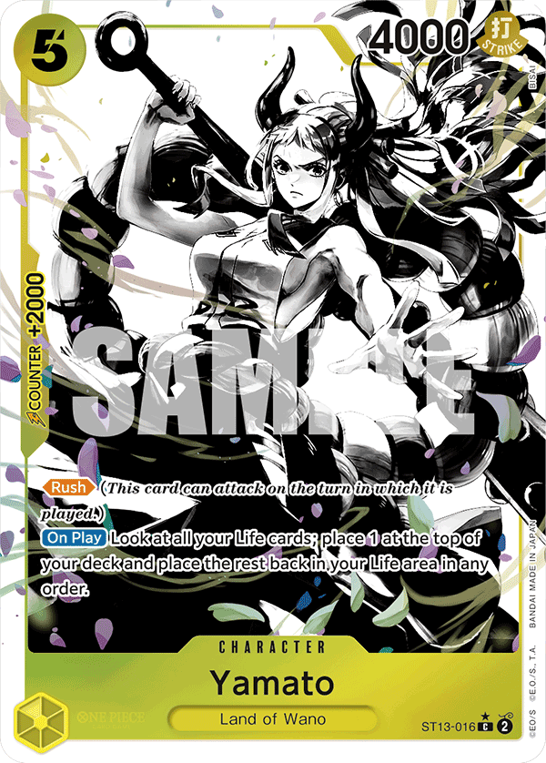 Yamato - onepiece TCG Card