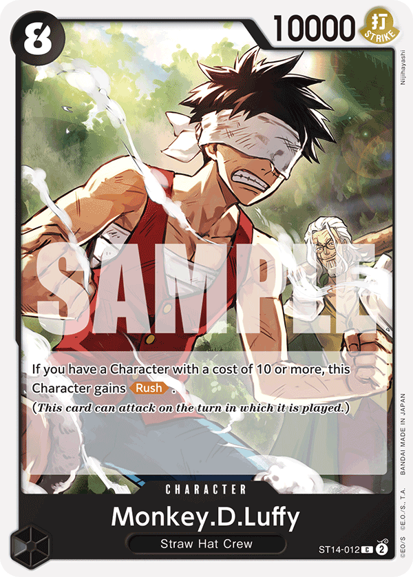 Monkey.D.Luffy - onepiece TCG Card