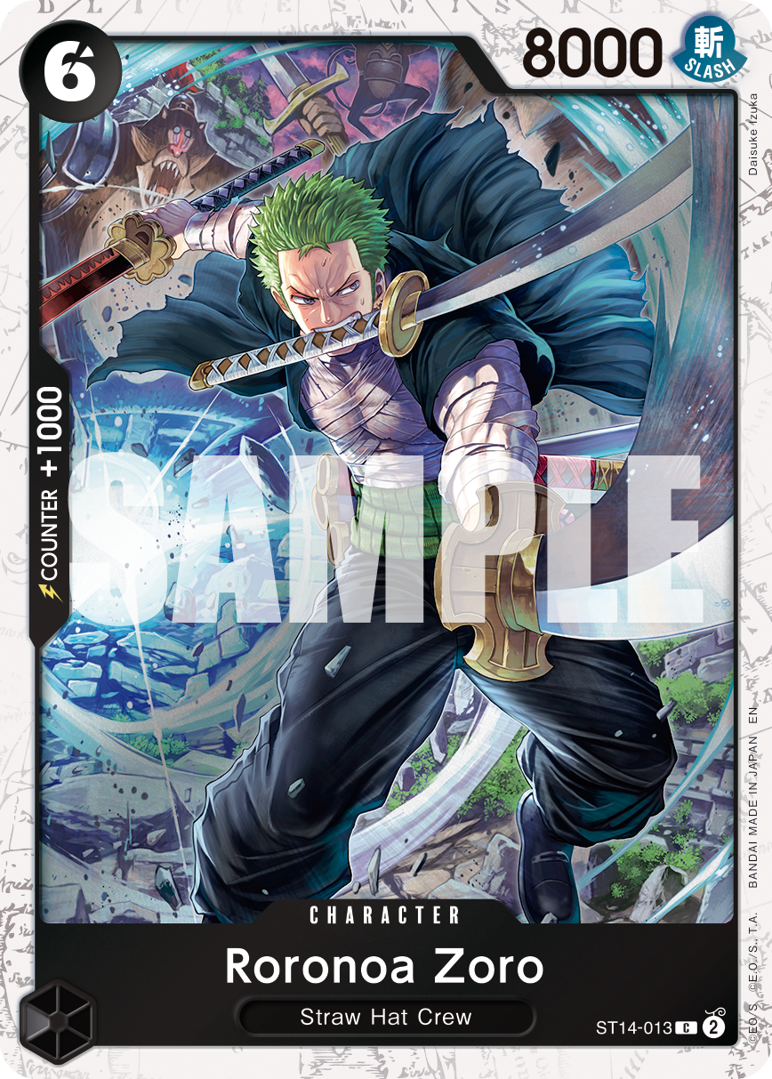 Roronoa Zoro - onepiece TCG Card