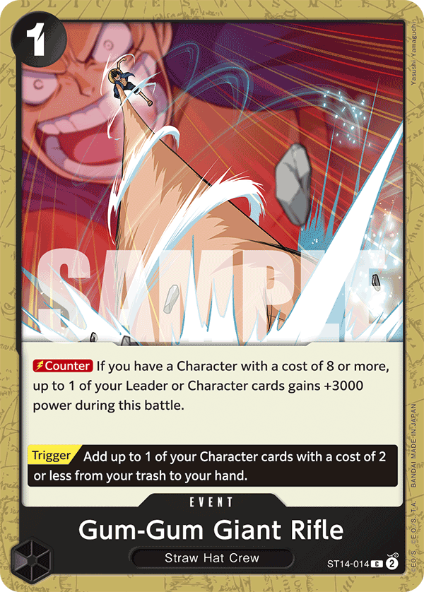 Gum-Gum Giant Rifle - onepiece TCG Card