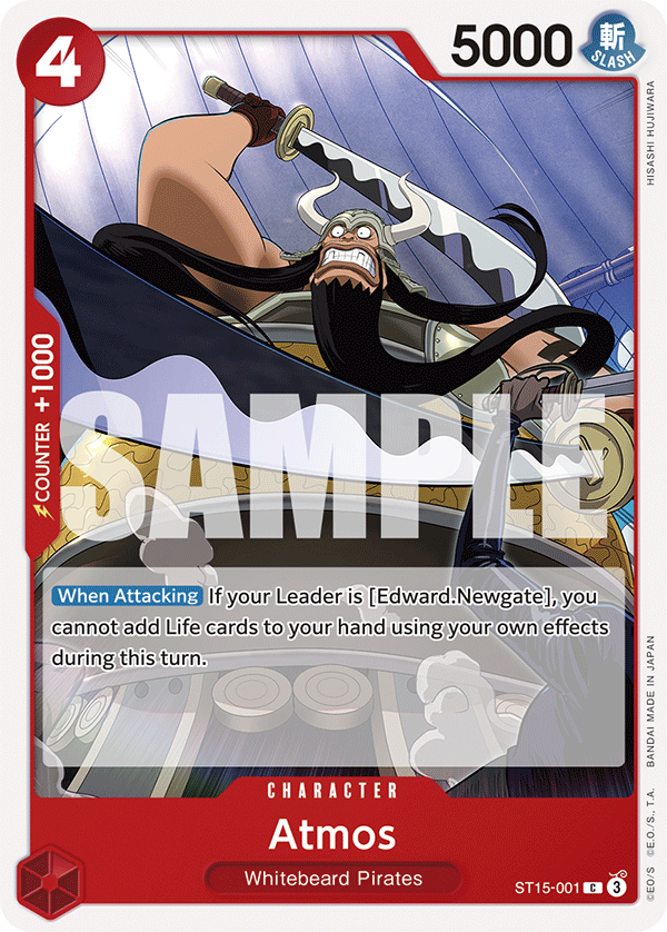 Atmos - onepiece TCG Card