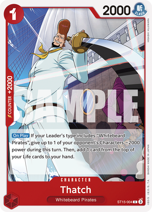 Thatch - onepiece TCG Card