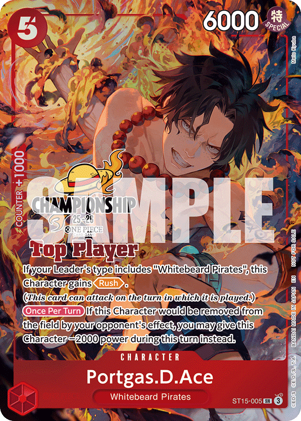 Portgas.D.Ace - onepiece TCG Card