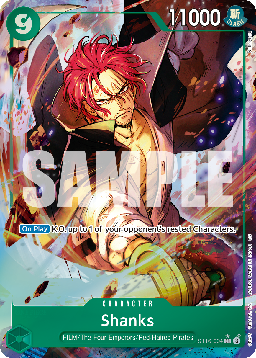 Shanks - onepiece TCG Card