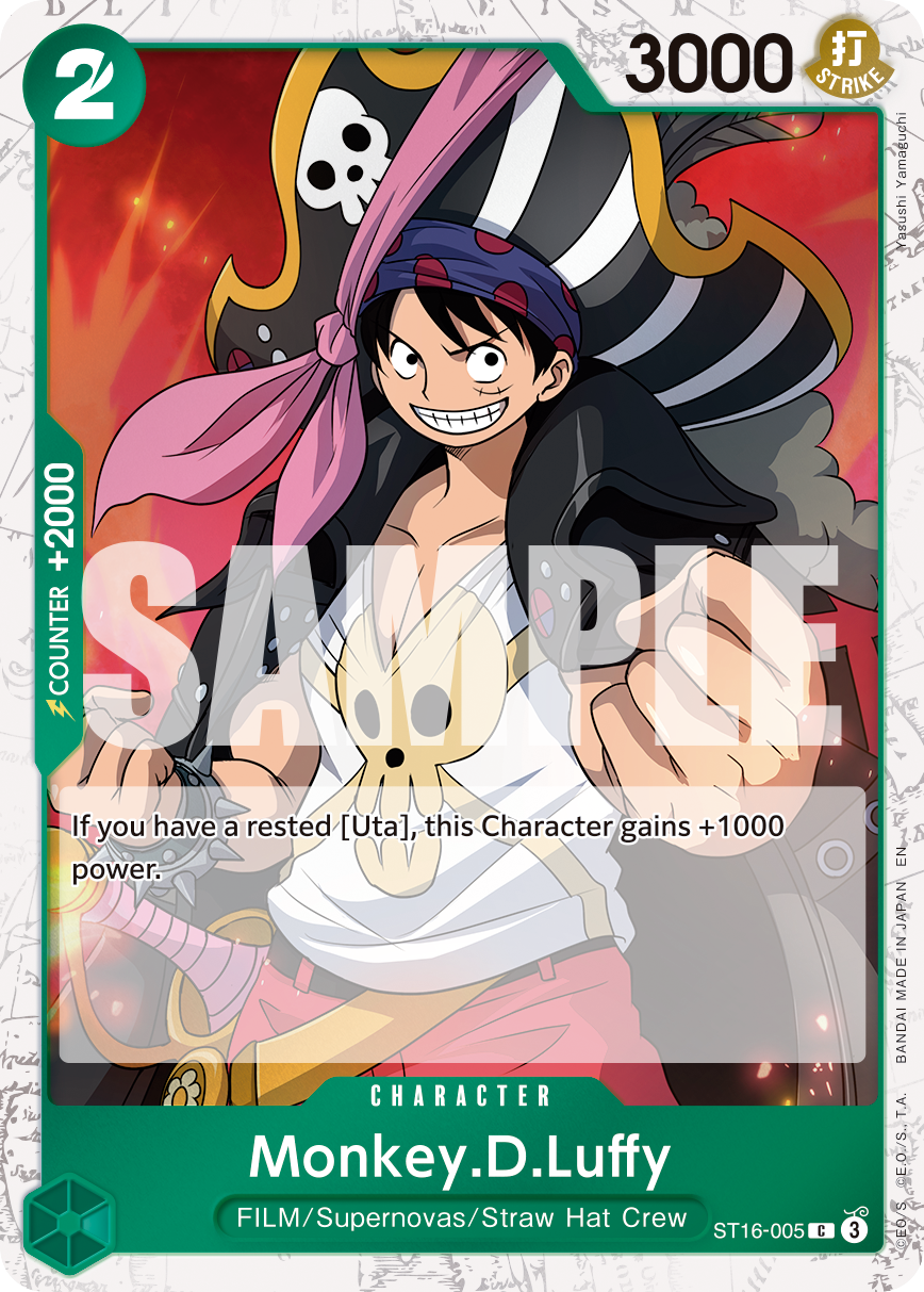 Monkey.D.Luffy - onepiece TCG Card