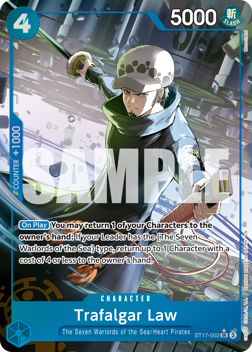 Trafalgar Law - onepiece TCG Card