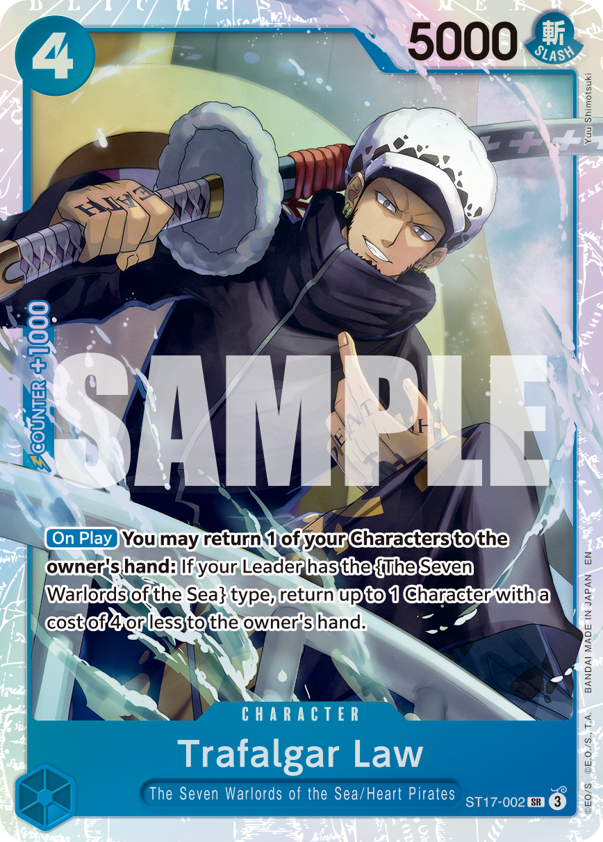 Trafalgar Law - onepiece TCG Card