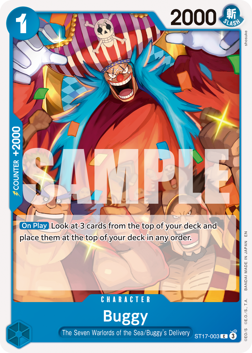 Buggy - onepiece TCG Card