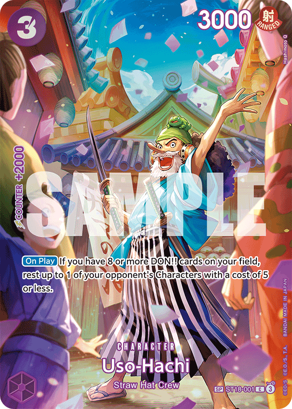 Uso-Hachi - onepiece TCG Card