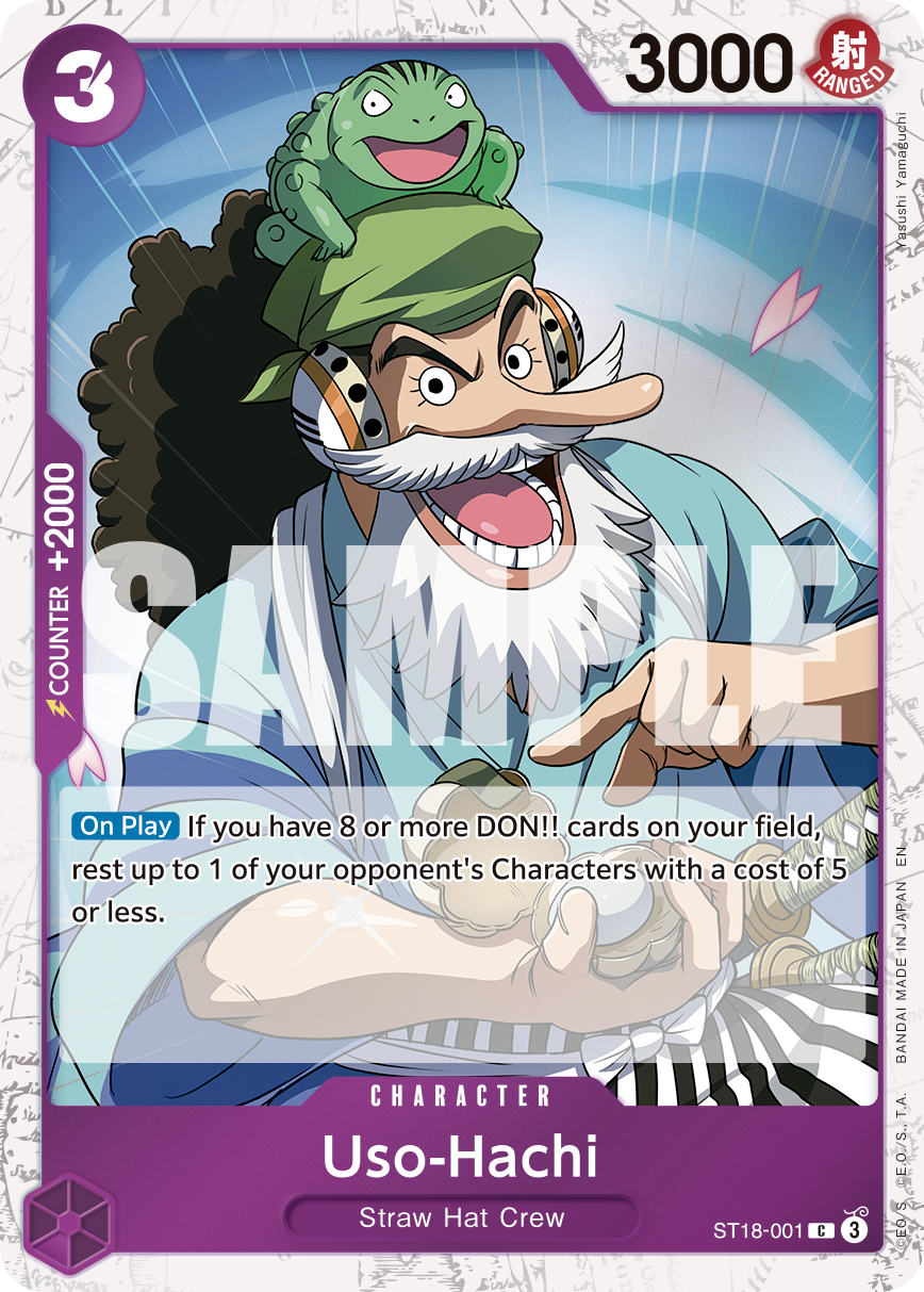 Uso-Hachi - onepiece TCG Card