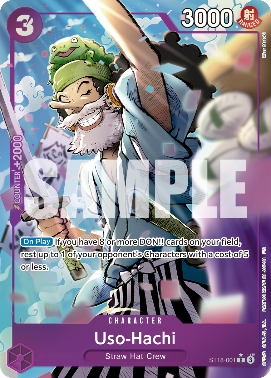 Uso-Hachi - onepiece TCG Card