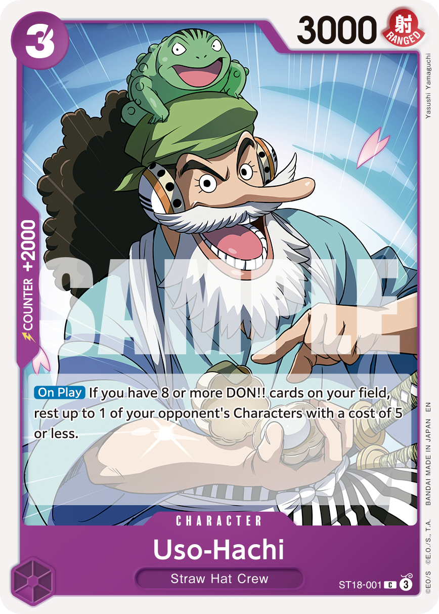 Uso-Hachi - onepiece TCG Card