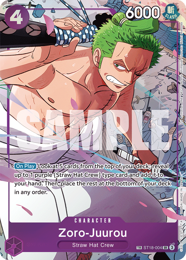 Zoro-Juurou - onepiece TCG Card