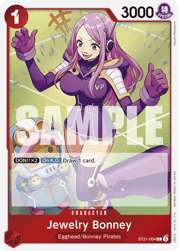 Jewelry Bonney - onepiece TCG Card