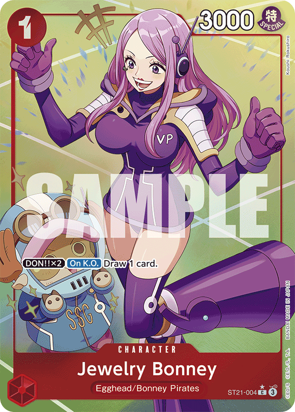 Jewelry Bonney - onepiece TCG Card