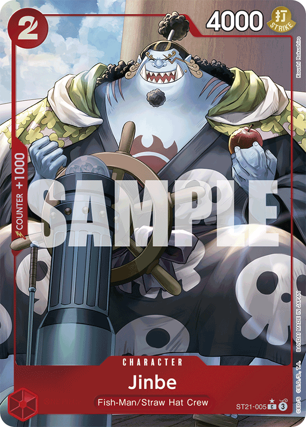 Jinbe - onepiece TCG Card