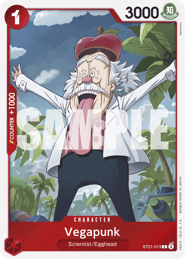 Vegapunk - onepiece TCG Card