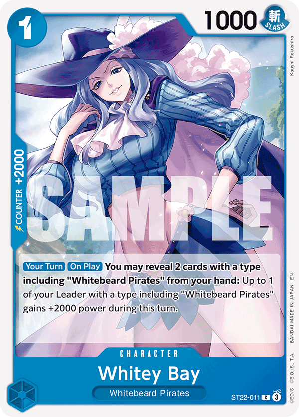 Whitey Bay - onepiece TCG Card