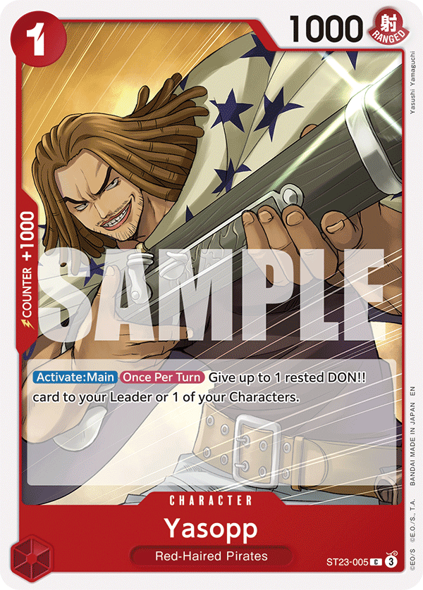 Yasopp - onepiece TCG Card