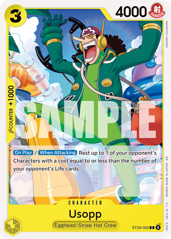 Usopp - onepiece TCG Card