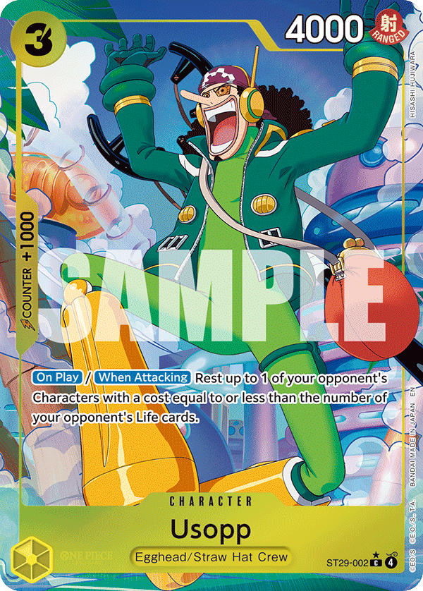Usopp - onepiece TCG Card
