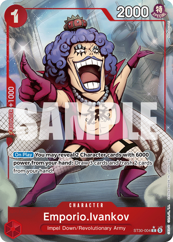 Emporio.Ivankov - onepiece TCG Card