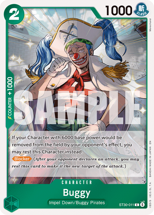 Buggy - onepiece TCG Card