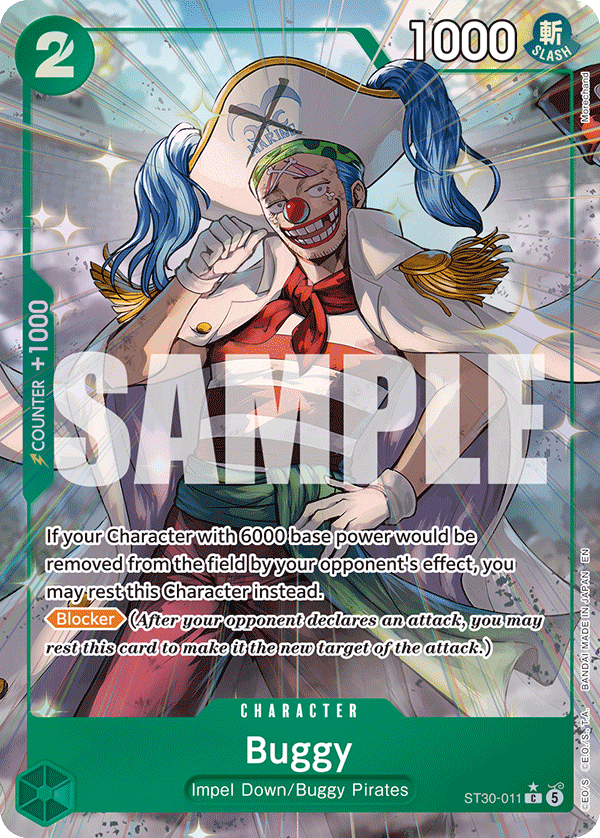 Buggy - onepiece TCG Card