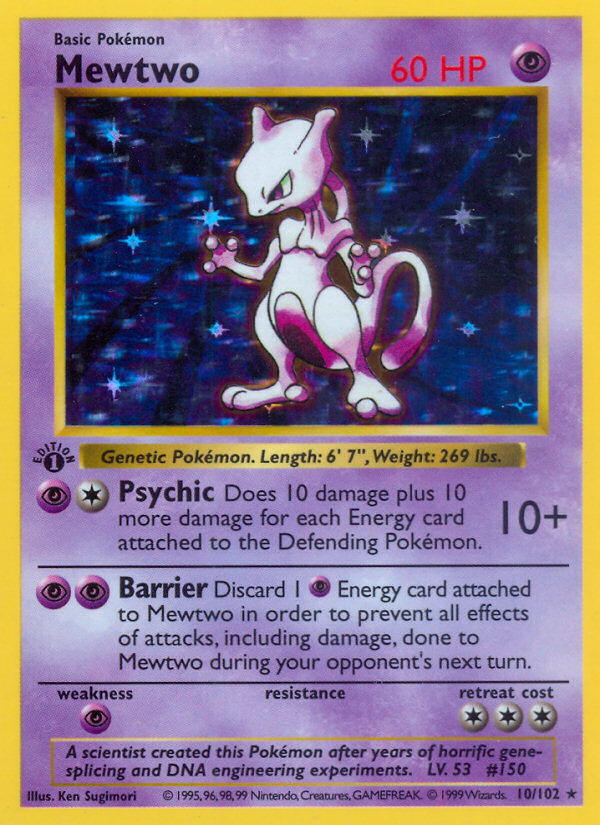 Mewtwo - Pokémon TCG Card