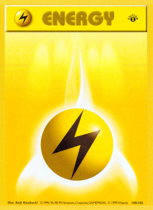 Lightning Energy - Pokémon TCG Card