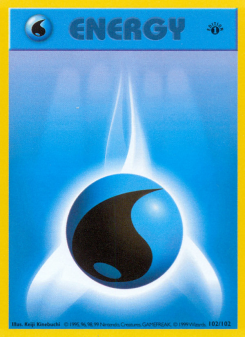 Water Energy - pokemon TCG Card